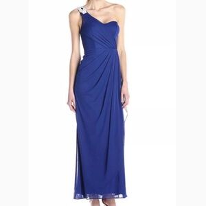 Xscape Royal blue dress